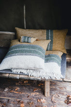 Load image into Gallery viewer, Herringbone Wool and Linen Pillow