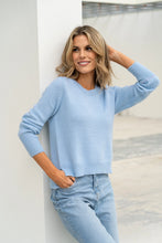 Load image into Gallery viewer, CAYO Andean Nordic Sky Blue Boatneck