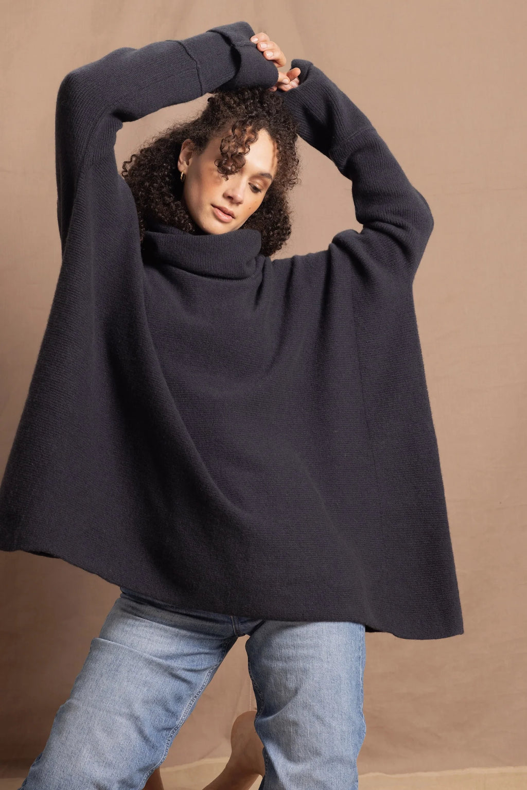 Elaine Madigan 100% Cashmere Weekender Jumper One Size - Multiple Colours
