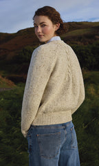 Fisherman Out oF Ireland Raglan Cardigan - Báinín