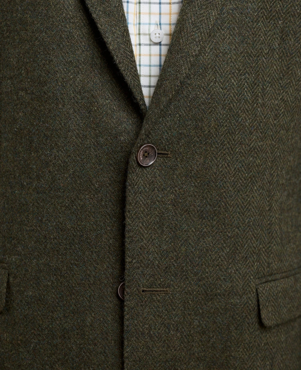 Ennis Tweed Blazer - Herringbone