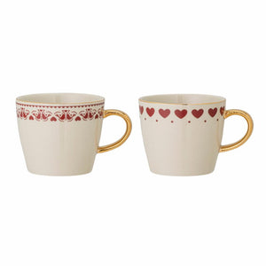 Jolly Mug, Red, Stoneware