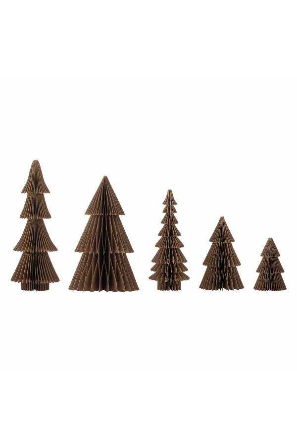 Bloomingville Brown Paper Tree Decoration