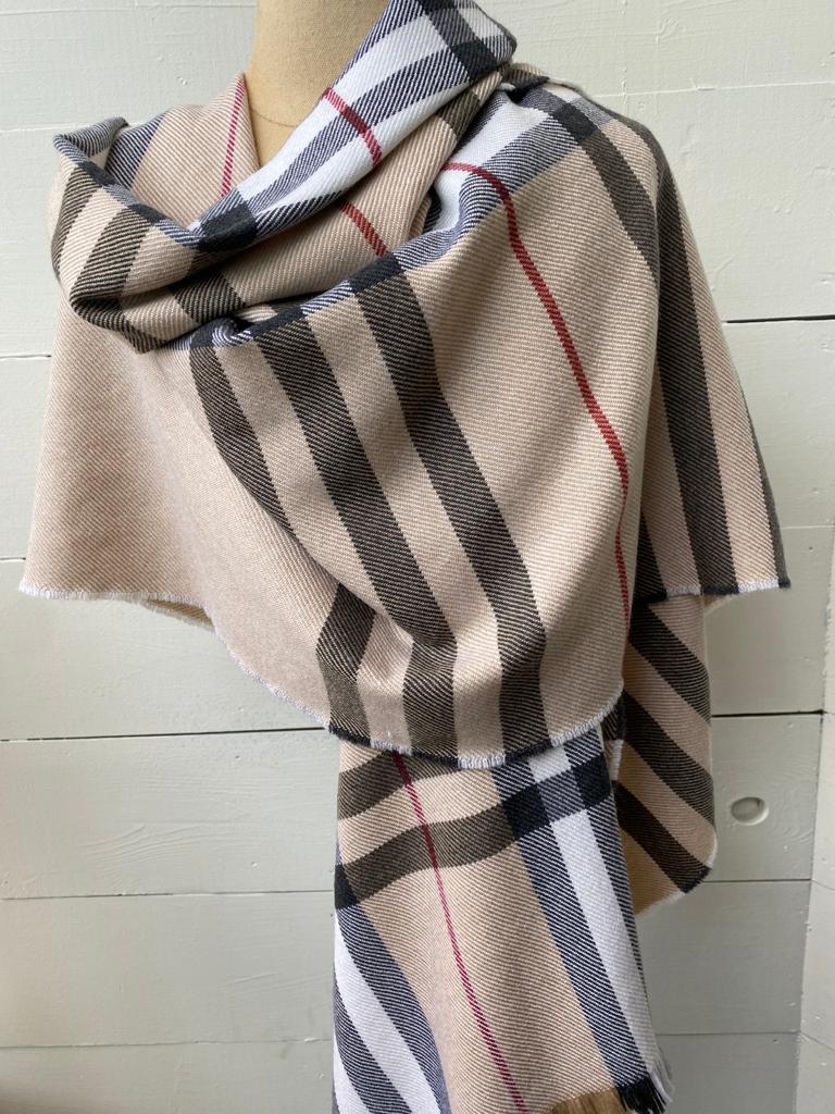 Foxford Scarf - Classic Camel Extra Fine Merino