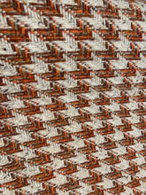 Load image into Gallery viewer, 100% Wool Houndstooth Weave Throw Camel